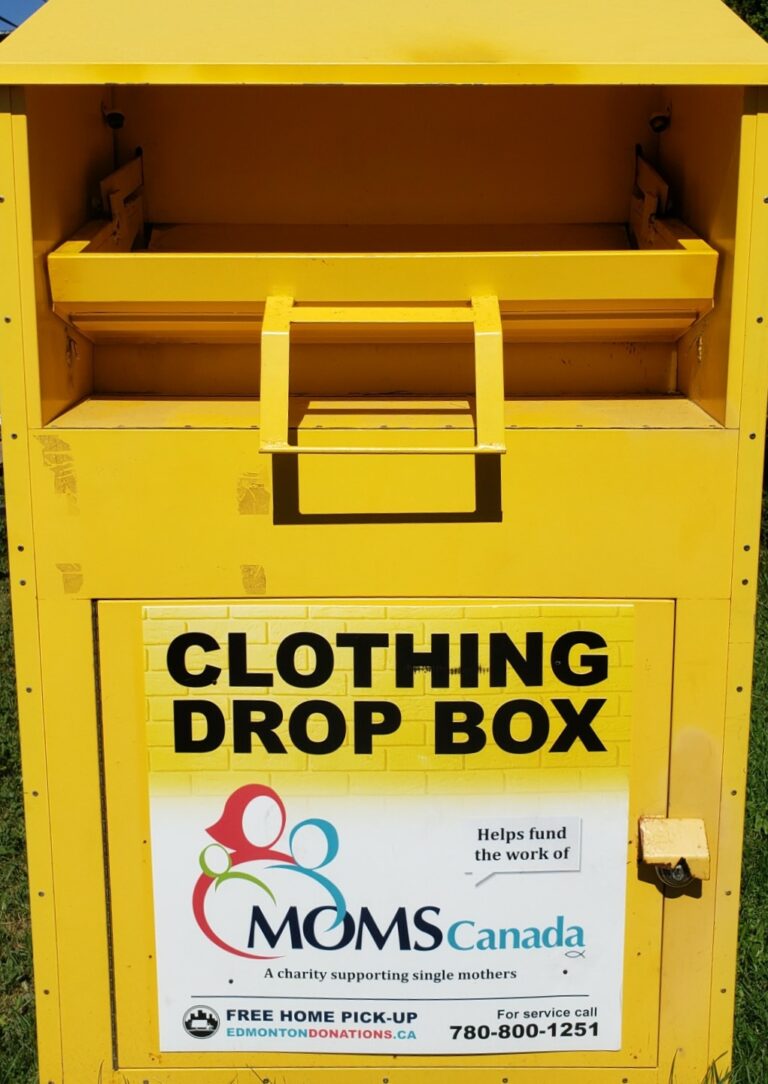 Clothing Bins Moms Canada